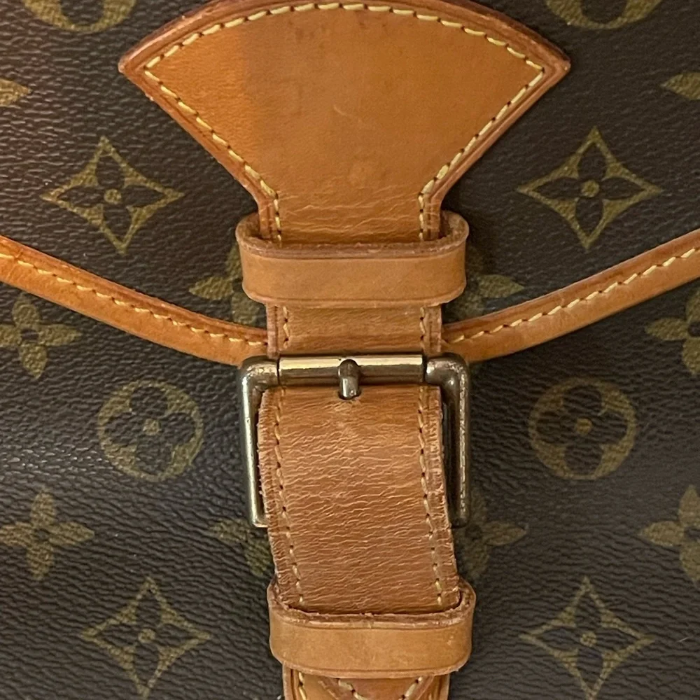 Louis Vuitton Beverly Monogram Tan and Brown Monogram Briefcase